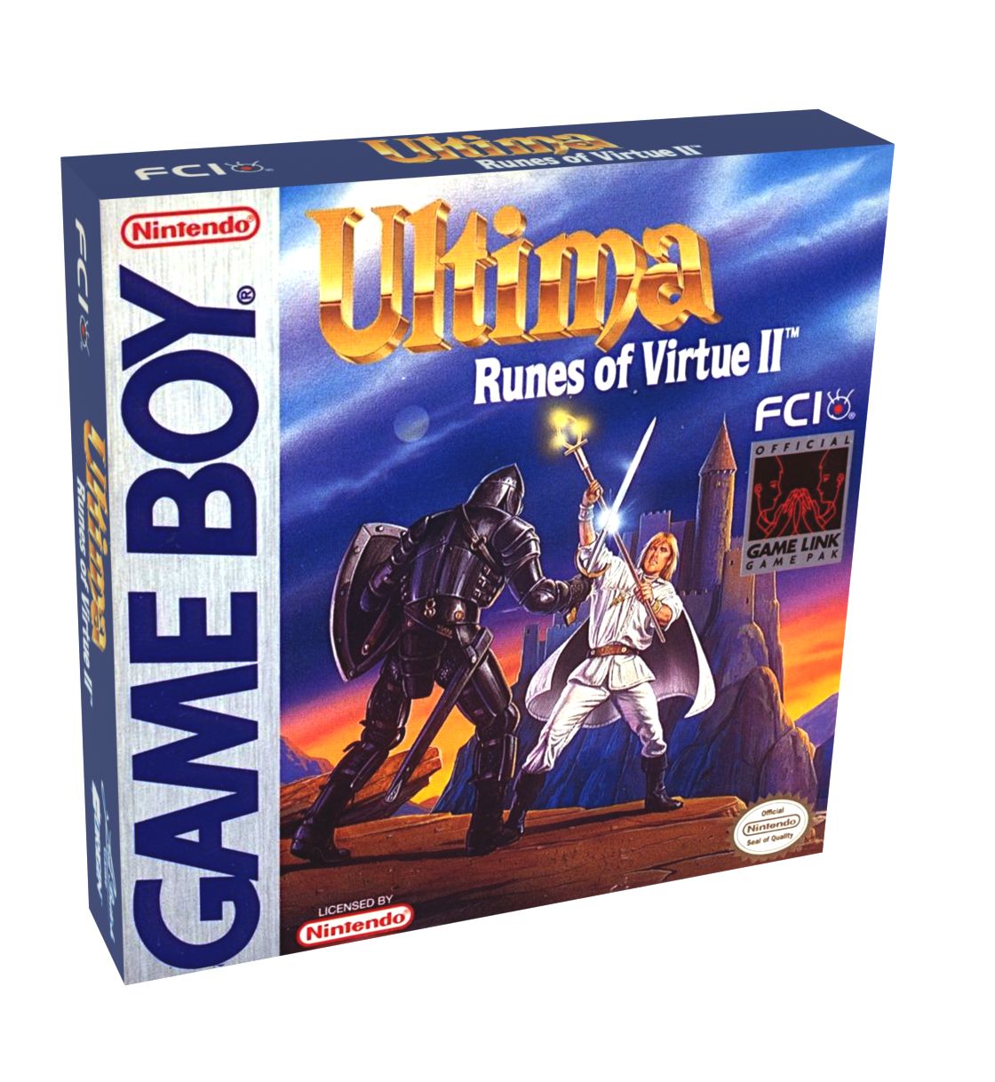 Ultima Runes of Virtue Reproduction Box
