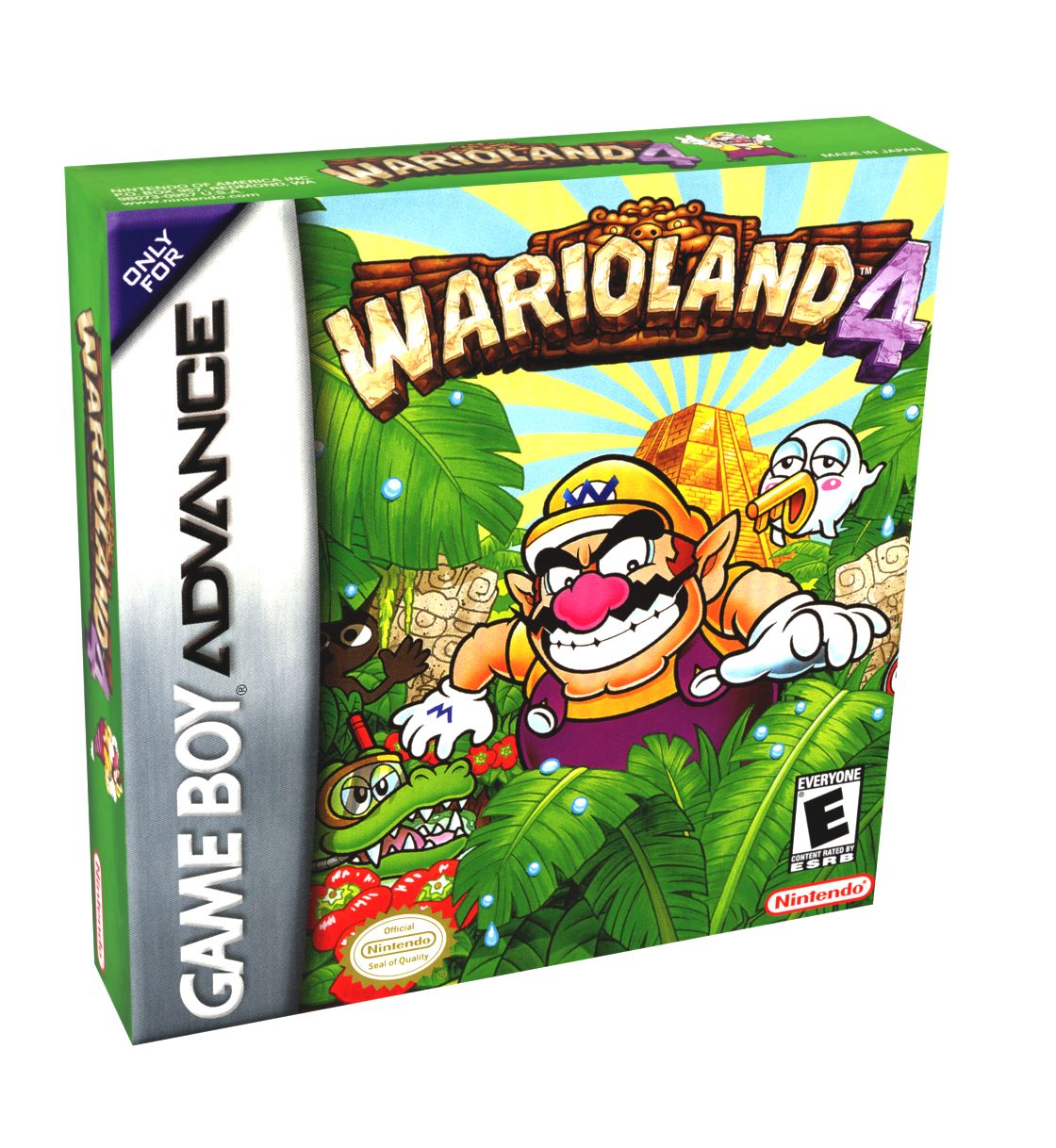 Wario land 4 Reproduction Box