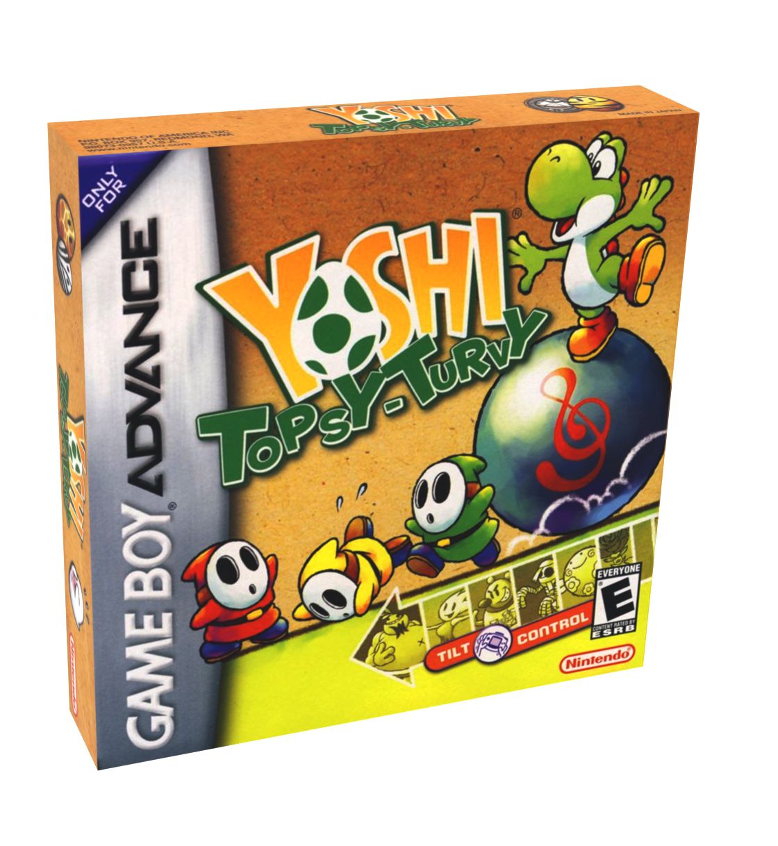 Yoshi Topsy-Turvy Reproduction Box