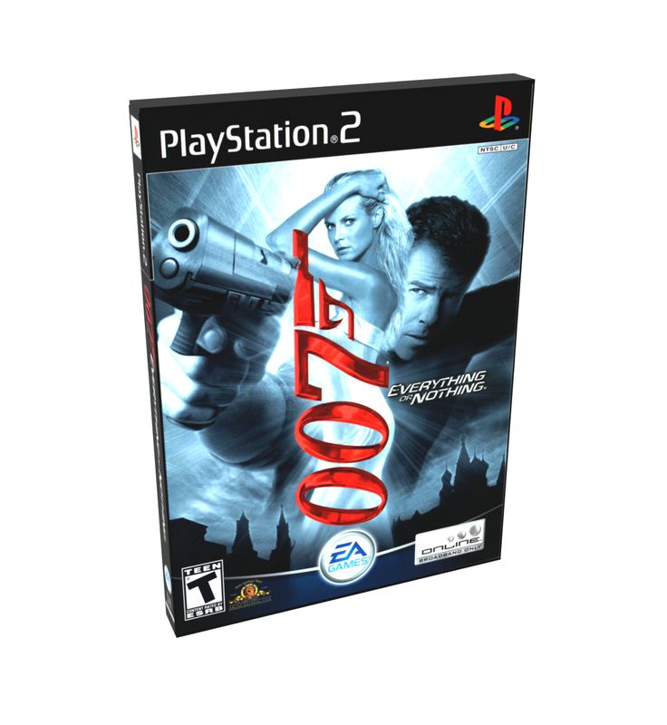 007 Everything or Nothing | NTSC | Playstation 2 | PS2 | En | Reproduction Case and Booklet - NO GAME