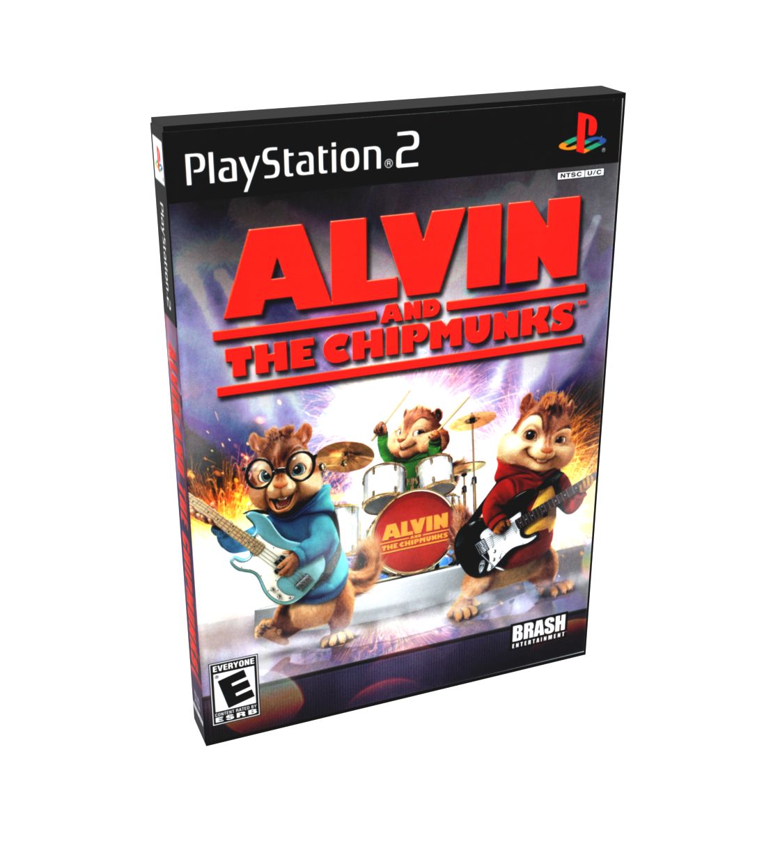 Alvin and the Chipmunks | NTSC | Playstation 2 | PS2 | En | Reproduction Case and Booklet - NO GAME