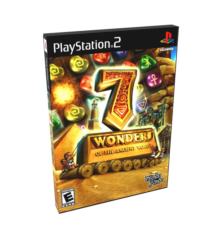 7 Wonders of the Ancient World | NTSC | Playstation 2 | PS2 | En | Reproduction Case and Booklet - NO GAME