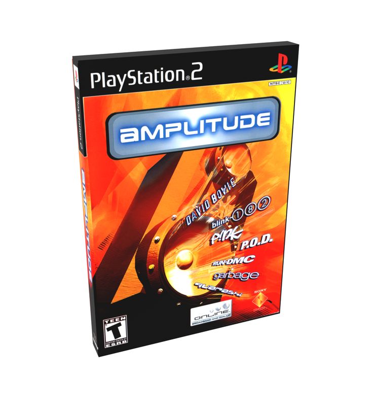 Amplitude | NTSC | Playstation 2 | PS2 | En | Reproduction Case and Booklet - NO GAME