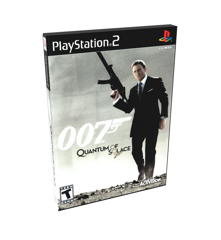 007 Quantum of Solace | NTSC | Playstation 2 | PS2 | En | Reproduction Case and Booklet - NO GAME