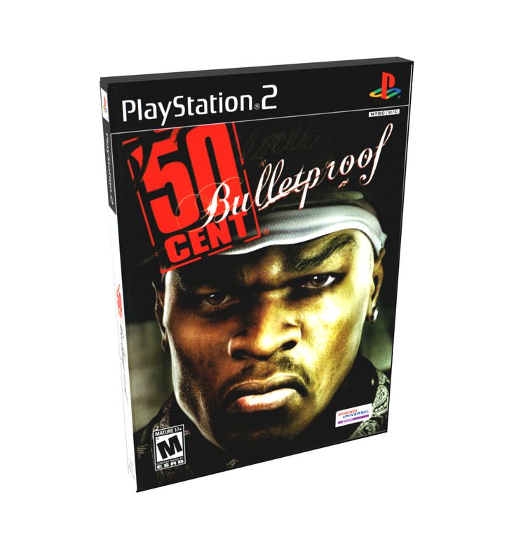 50 Cent Bulletproof | NTSC | Playstation 2 | PS2 | En | Reproduction Case and Booklet - NO GAME