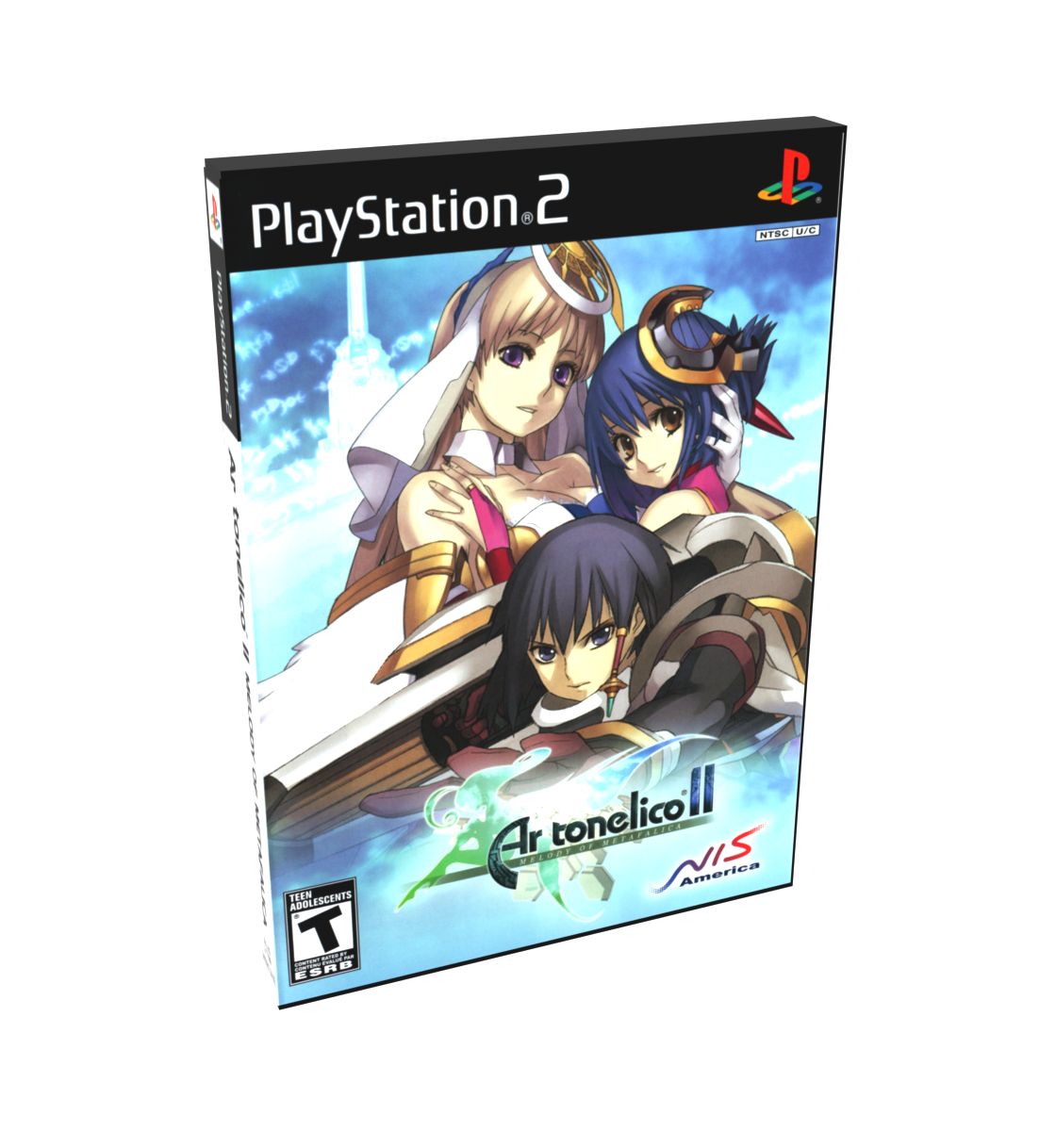 Ar tonelico II Melody of Metafalica (Limited Edition) (Bonus Disc) | NTSC | Playstation 2 | PS2 | En | Reproduction Case and Booklet - NO GAME