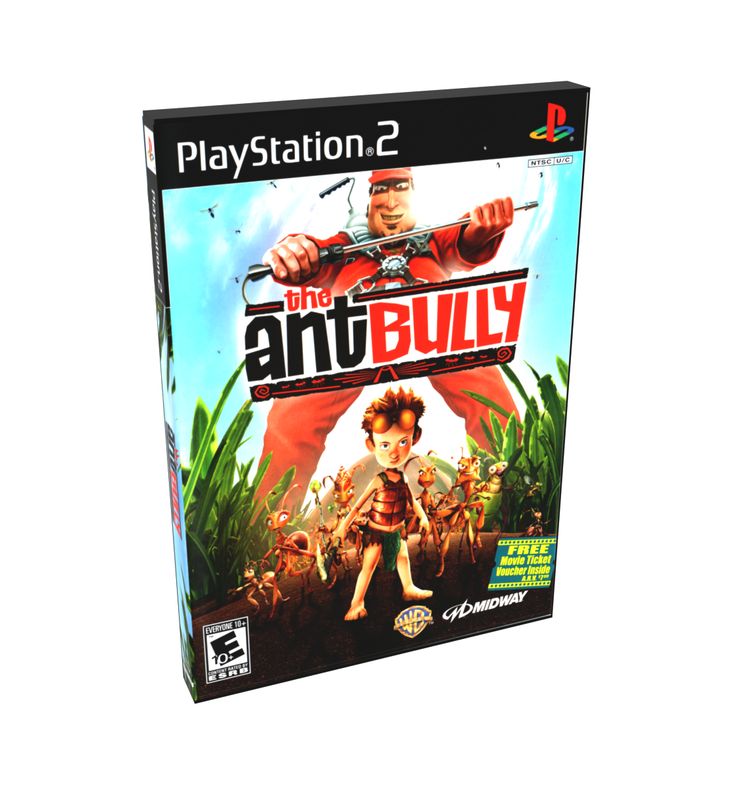 Ant Bully, The (Movie) | NTSC | Playstation 2 | PS2 | En | Reproduction Case and Booklet - NO GAME