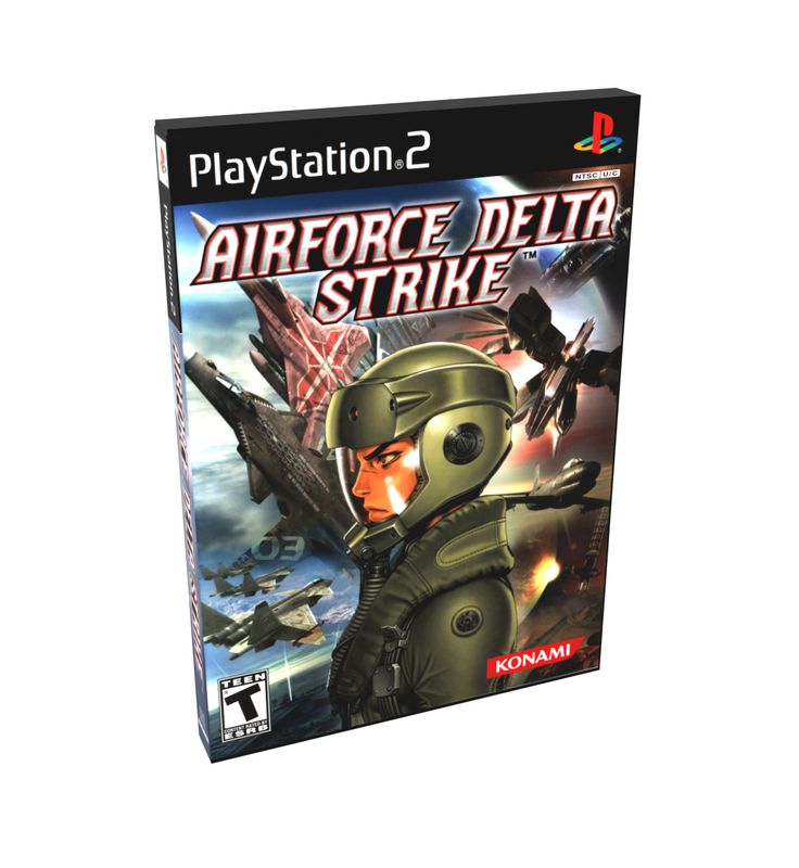 Airforce Delta Strike | NTSC | Playstation 2 | PS2 | En | Reproduction Case and Booklet - NO GAME