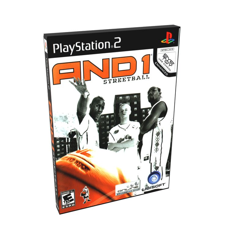 AND 1 Streetball | NTSC | Playstation 2 | PS2 | En | Reproduction Case and Booklet - NO GAME