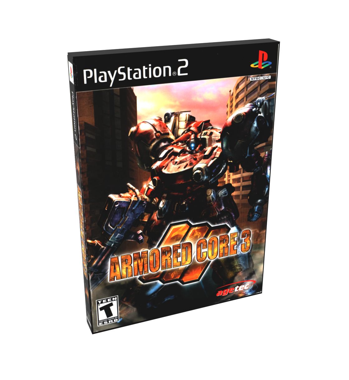 Armored Core 3 | NTSC | Playstation 2 | PS2 | En | Reproduction Case and Booklet - NO GAME