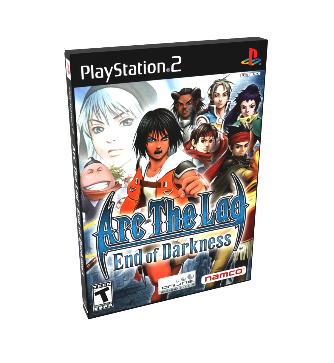 Arc the Lad End of Darkness | NTSC | Playstation 2 | PS2 | En | Reproduction Case and Booklet - NO GAME