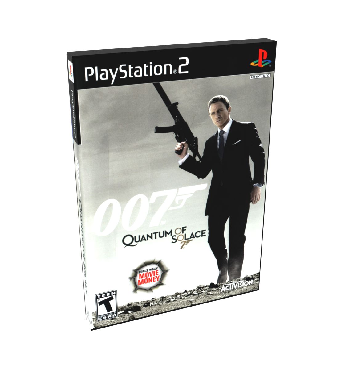 007 Quantum of Solace (Movie) | NTSC | Playstation 2 | PS2 | En | Reproduction Case and Booklet - NO GAME