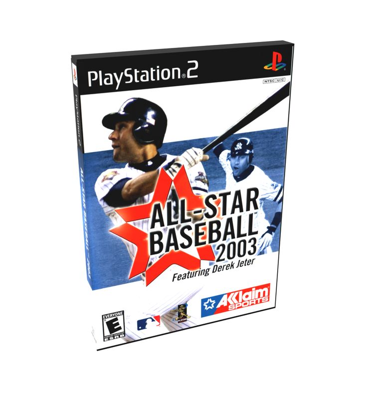 All Star Baseball 2003 | NTSC | Playstation 2 | PS2 | En | Reproduction Case and Booklet - NO GAME