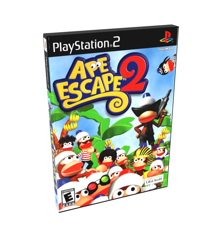Ape Escape 2 | NTSC | Playstation 2 | PS2 | En | Reproduction Case and Booklet - NO GAME