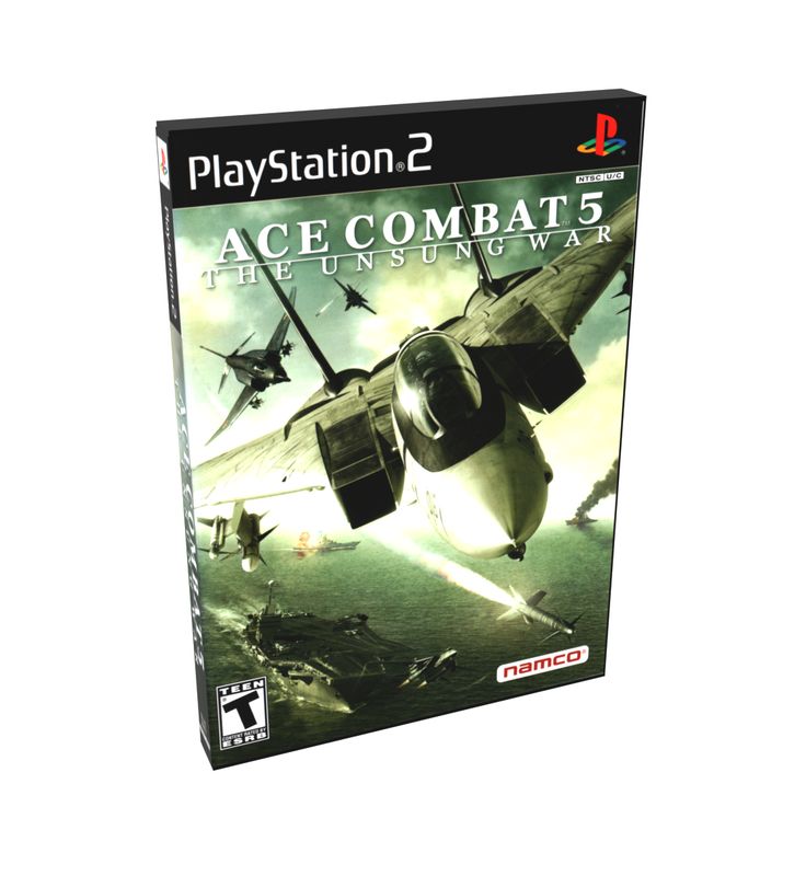 Ace Combat 5 The Unsung War (Bonus Disc) | NTSC | Playstation 2 | PS2 | En | Reproduction Case and Booklet - NO GAME