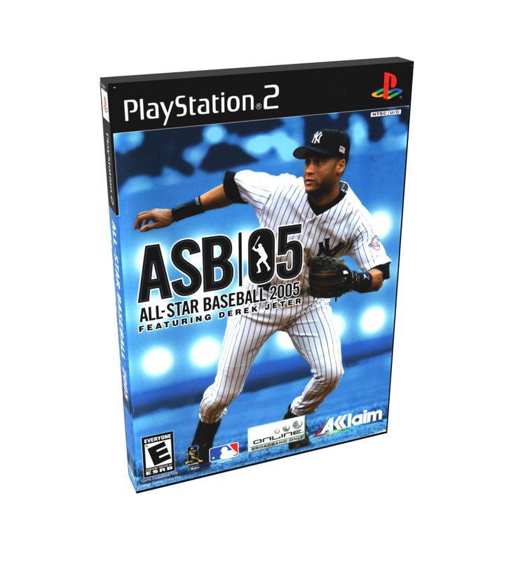 All Star Baseball 2005 | NTSC | Playstation 2 | PS2 | En | Reproduction Case and Booklet - NO GAME