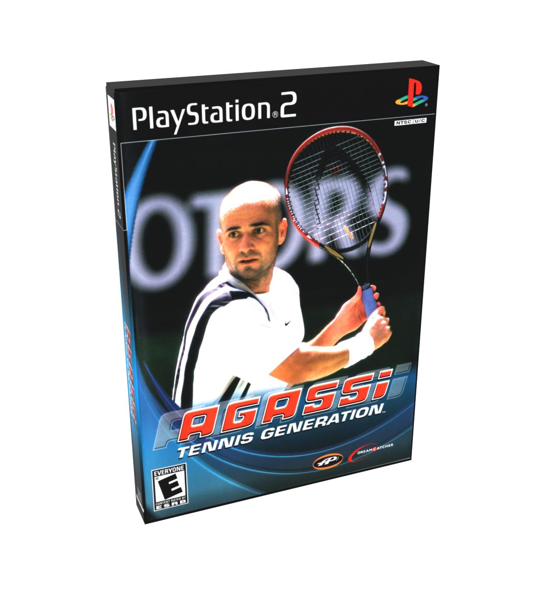 Agassi Tennis Generation | NTSC | Playstation 2 | PS2 | En | Reproduction Case and Booklet - NO GAME