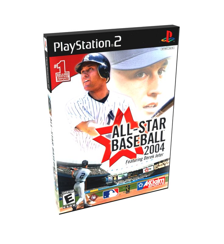 All Star Baseball 2004 | NTSC | Playstation 2 | PS2 | En | Reproduction Case and Booklet - NO GAME