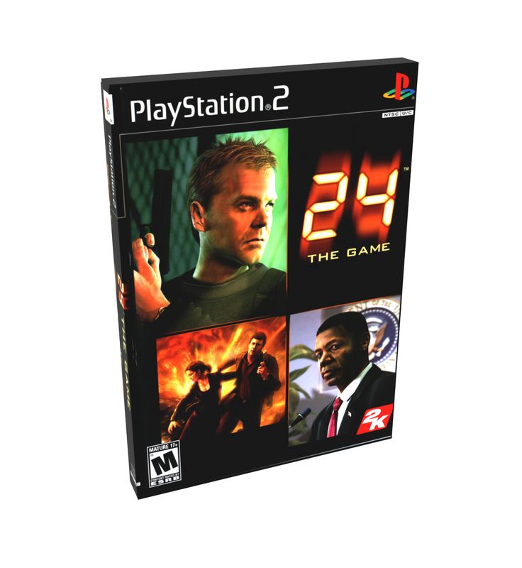 24 The Game | NTSC | Playstation 2 | PS2 | En | Reproduction Case and Booklet - NO GAME