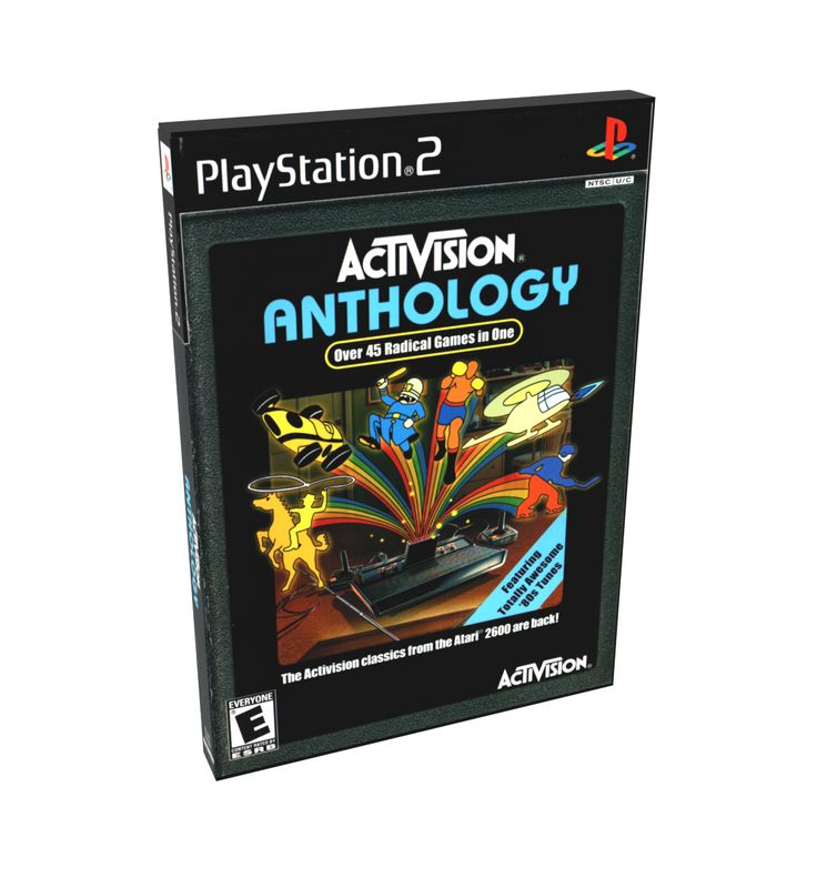 Activision Anthology | NTSC | Playstation 2 | PS2 | En | Reproduction Case and Booklet - NO GAME