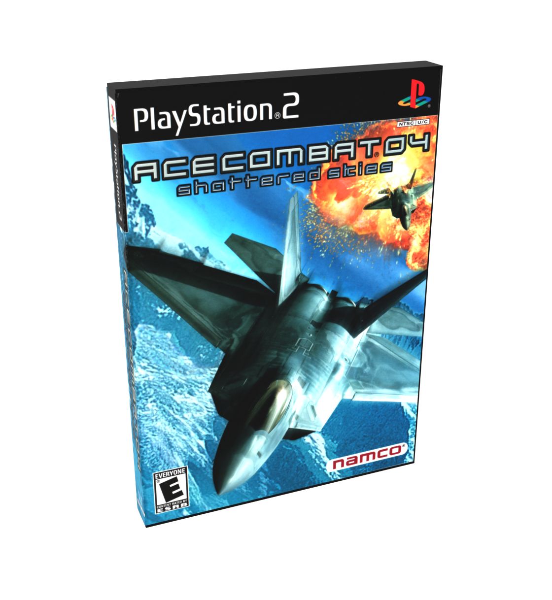 Ace Combat 04 Shattered Skies | NTSC | Playstation 2 | PS2 | En | Reproduction Case and Booklet - NO GAME