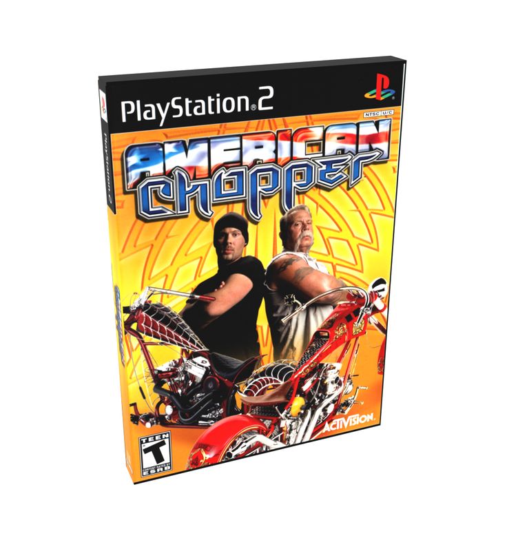 American Chopper | NTSC | Playstation 2 | PS2 | En | Reproduction Case and Booklet - NO GAME