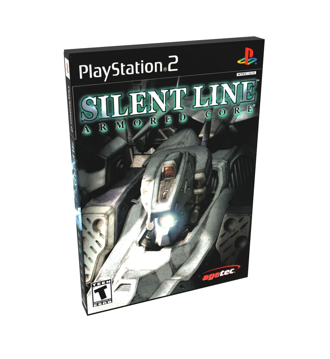 Armored Core Silent Line | NTSC | Playstation 2 | PS2 | En | Reproduction Case and Booklet - NO GAME