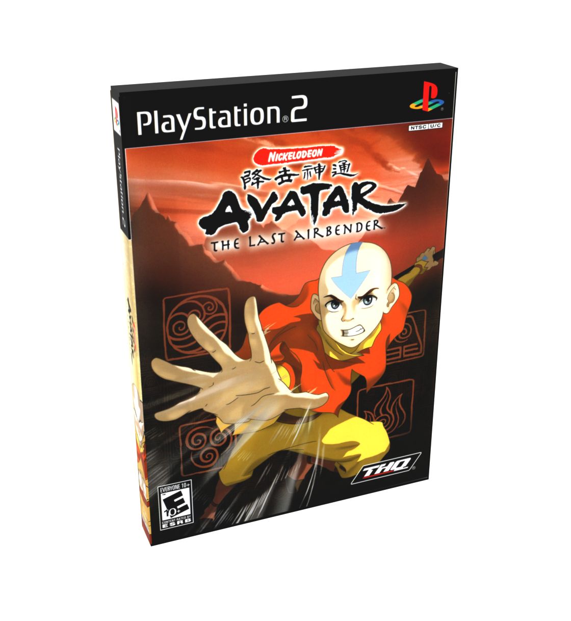 Avatar The Last Airbender | NTSC | Playstation 2 | PS2 | En | Reproduction Case and Booklet - NO GAME