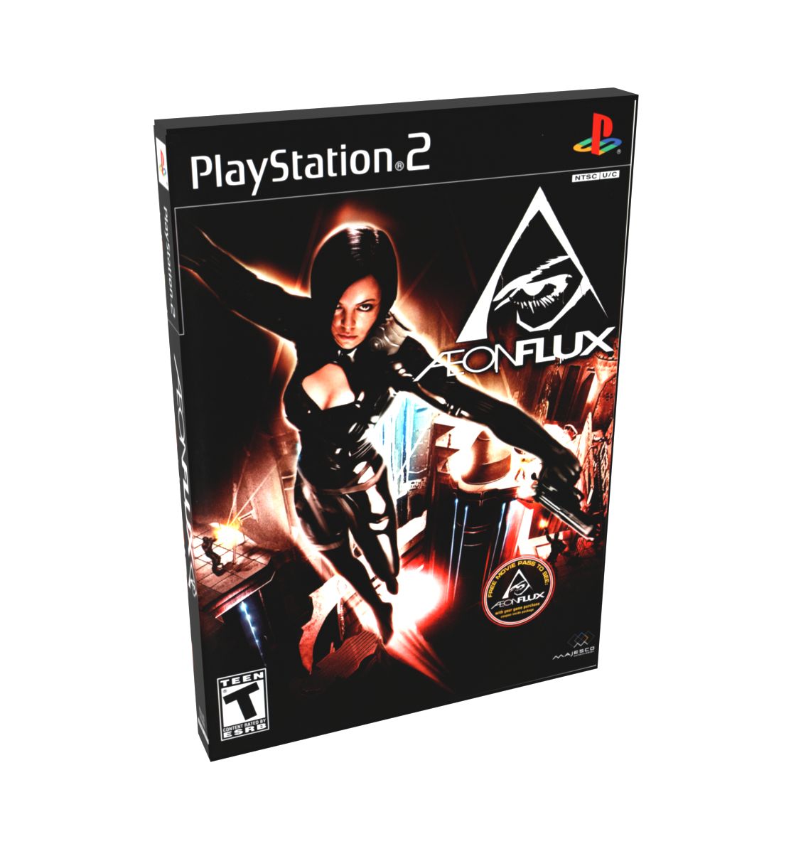 Aeon Flux (Movie) | NTSC | Playstation 2 | PS2 | En | Reproduction Case and Booklet - NO GAME
