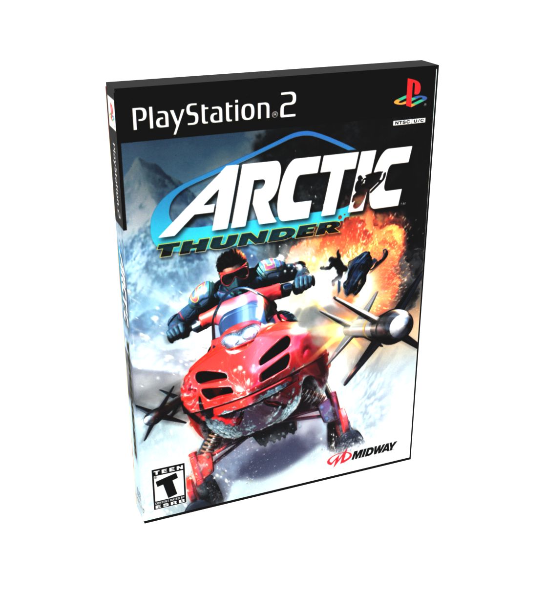Arctic Thunder | NTSC | Playstation 2 | PS2 | En | Reproduction Case and Booklet - NO GAME
