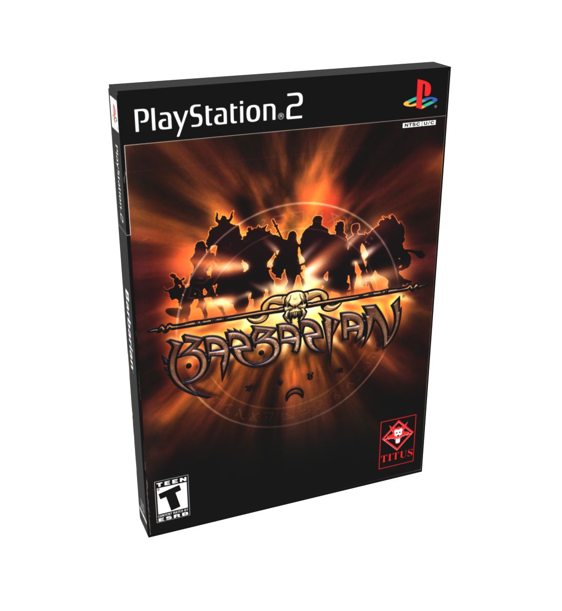 Barbarian | NTSC | Playstation 2 | PS2 | En | Reproduction Case and Booklet - NO GAME