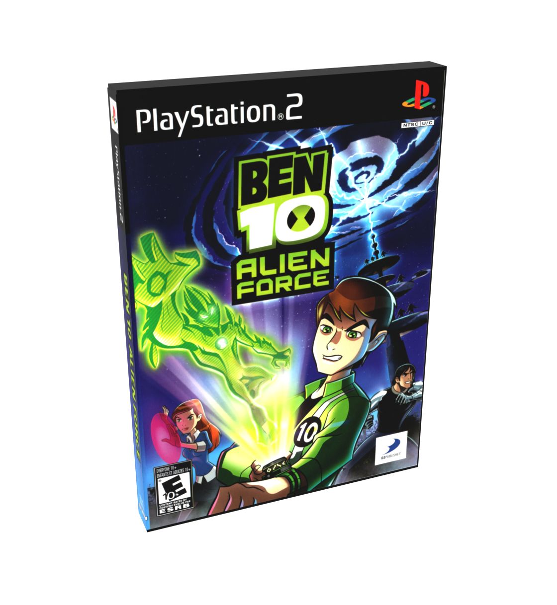 Ben 10 Alien Force | NTSC | Playstation 2 | PS2 | En | Reproduction Case and Booklet - NO GAME