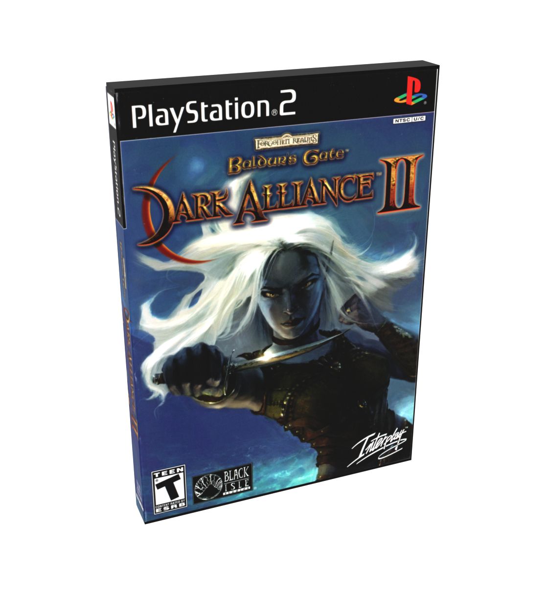 Baldur&#39;s Gate Dark Alliance II | NTSC | Playstation 2 | PS2 | En | Reproduction Case and Booklet - NO GAME
