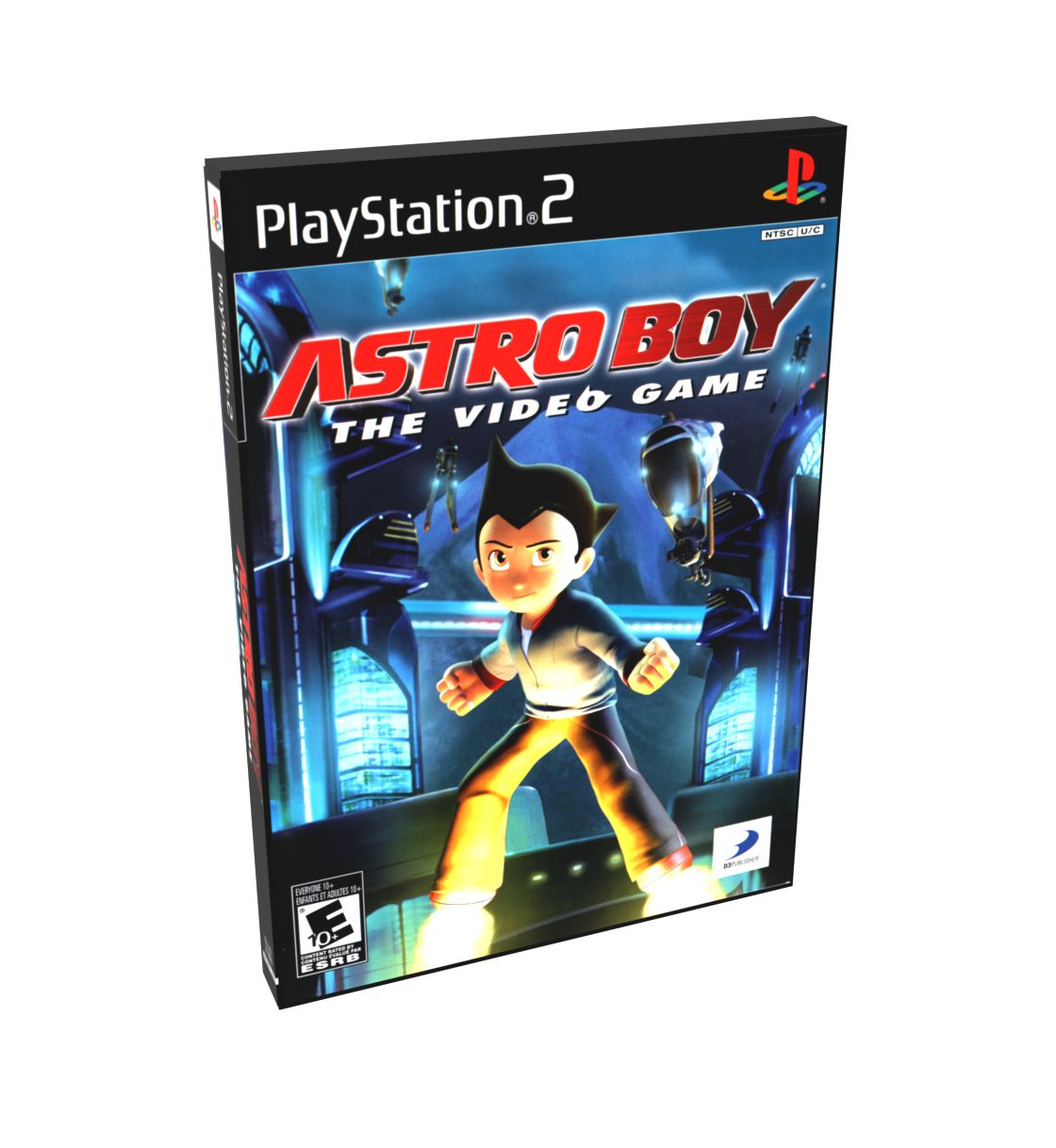 Astro Boy The Video Game | NTSC | Playstation 2 | PS2 | En | Reproduction Case and Booklet - NO GAME