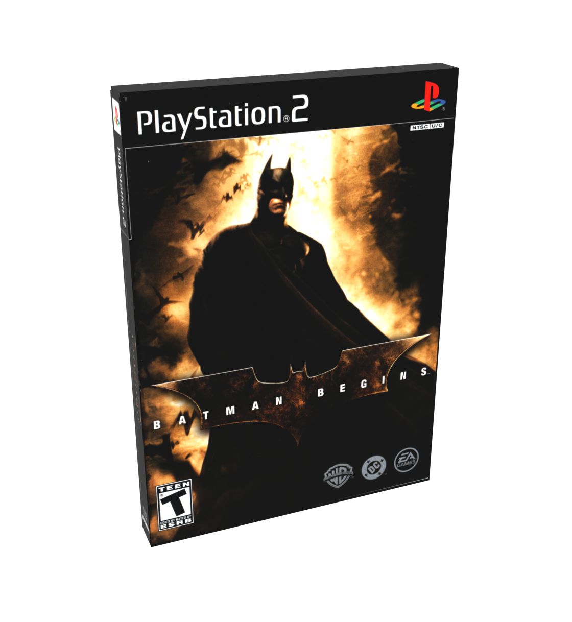 Batman Begins | NTSC | Playstation 2 | PS2 | En | Reproduction Case and Booklet - NO GAME