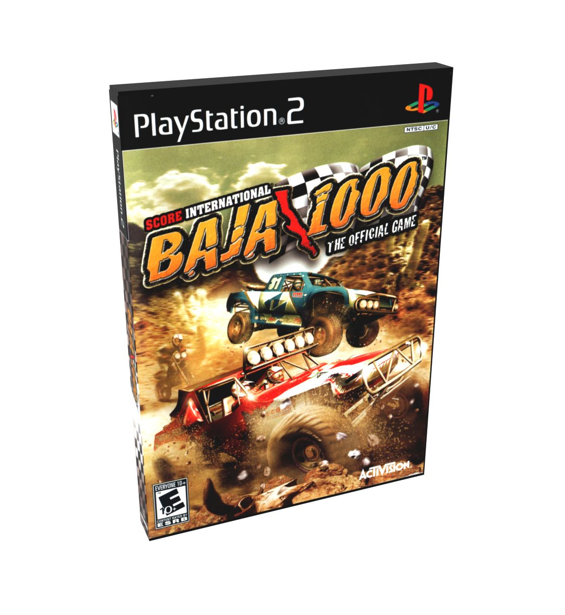 BAJA 1000 (Score International) | NTSC | Playstation 2 | PS2 | En | Reproduction Case and Booklet - NO GAME