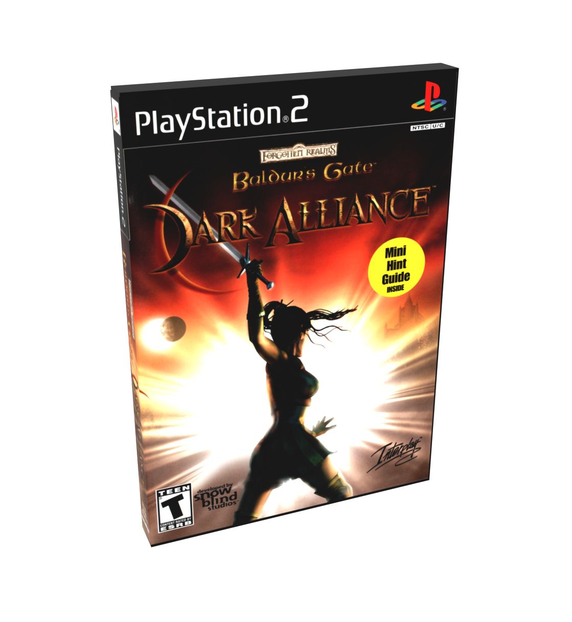 Baldur&#39;s Gate Dark Alliance (Hint book) | NTSC | Playstation 2 | PS2 | En | Reproduction Case and Booklet - NO GAME