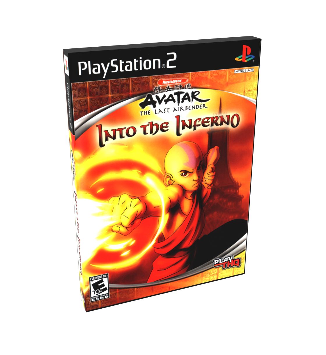 Avatar The Last Airbender Into the Inferno | NTSC | Playstation 2 | PS2 | En | Reproduction Case and Booklet - NO GAME