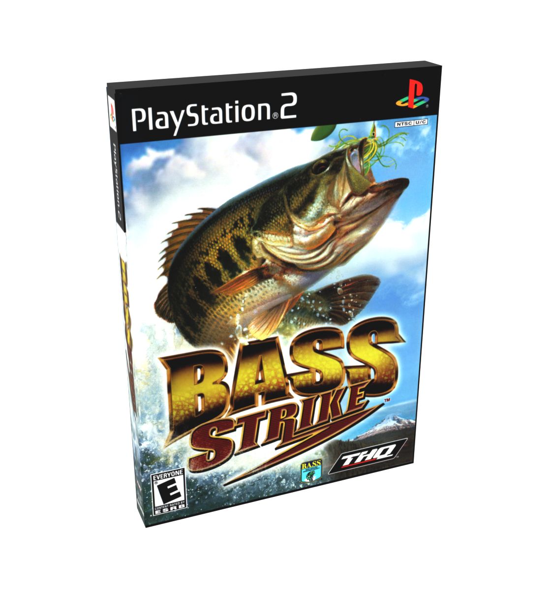 Bass Strike | NTSC | Playstation 2 | PS2 | En | Reproduction Case and Booklet - NO GAME
