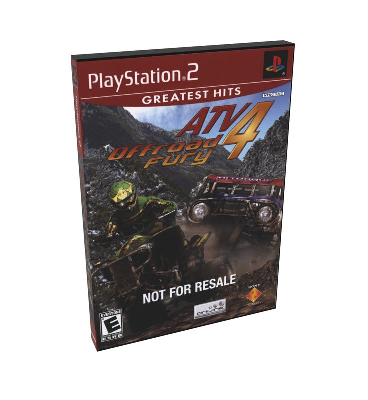 ATV Offroad Fury 4 (NFR) | NTSC | Playstation 2 | PS2 | En | Reproduction Case and Booklet - NO GAME