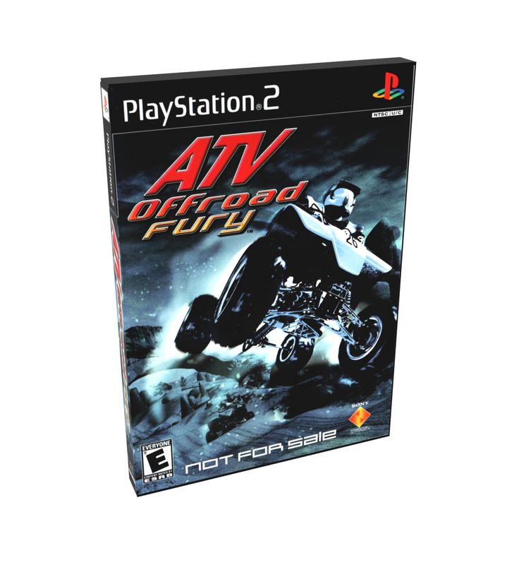 ATV Offroad Fury (NFR) | NTSC | Playstation 2 | PS2 | En | Reproduction Case and Booklet - NO GAME
