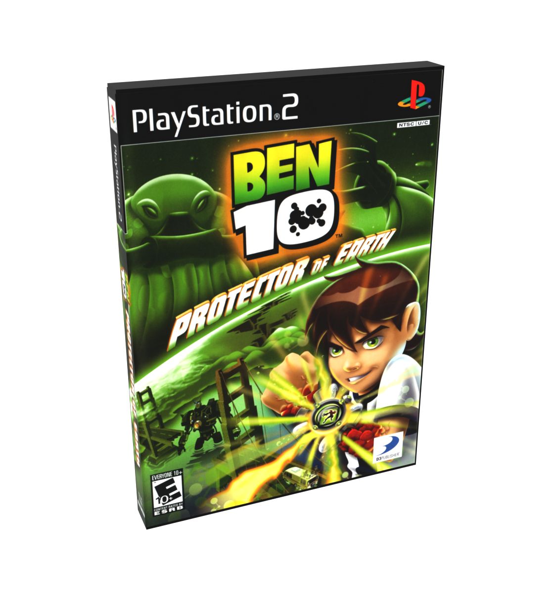 Ben 10 Protector of Earth | NTSC | Playstation 2 | PS2 | En | Reproduction Case and Booklet - NO GAME