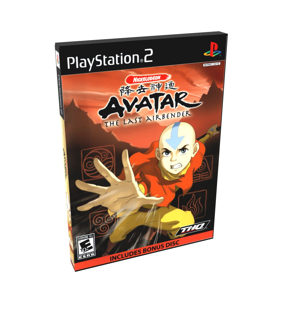 Avatar The Last Airbender (Bonus Disc) | NTSC | Playstation 2 | PS2 | En | Reproduction Case and Booklet - NO GAME