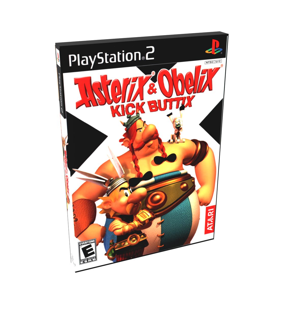 Asterix &amp; Obelix Kick Buttix | NTSC | Playstation 2 | PS2 | En | Reproduction Case and Booklet - NO GAME