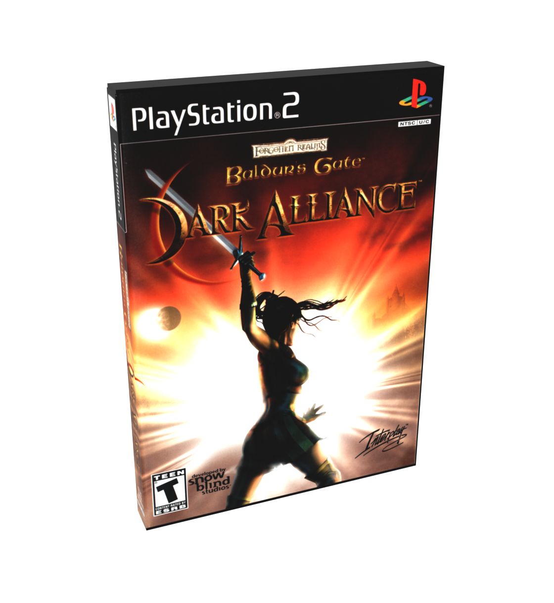 Baldur&#39;s Gate Dark Alliance | NTSC | Playstation 2 | PS2 | En | Reproduction Case and Booklet - NO GAME