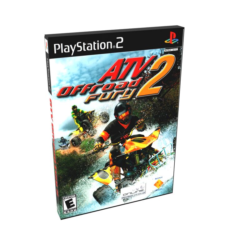 ATV Offroad Fury 2 | NTSC | Playstation 2 | PS2 | En | Reproduction Case and Booklet - NO GAME
