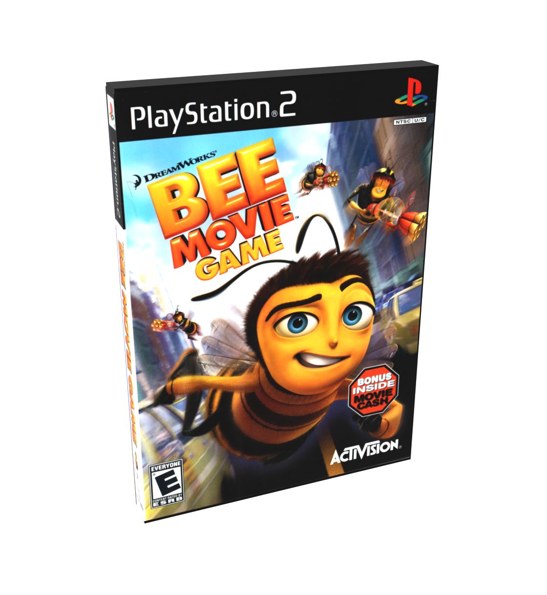 Bee Movie Game (Movie) | NTSC | Playstation 2 | PS2 | En | Reproduction Case and Booklet - NO GAME