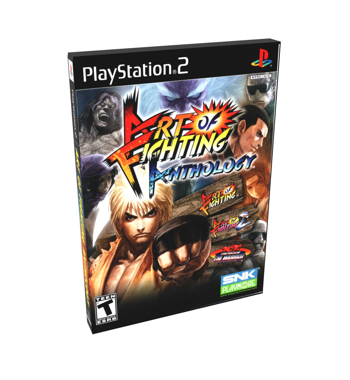 Art of Fighting Anthology | NTSC | Playstation 2 | PS2 | En | Reproduction Case and Booklet - NO GAME