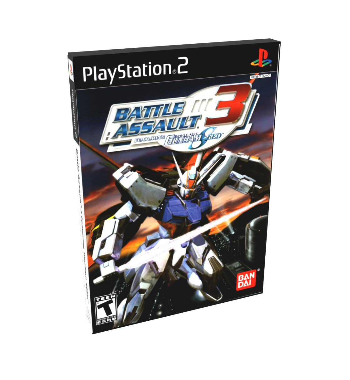 Battle Assault 3 Featuring Gundam SEED | NTSC | Playstation 2 | PS2 | En | Reproduction Case and Booklet - NO GAME