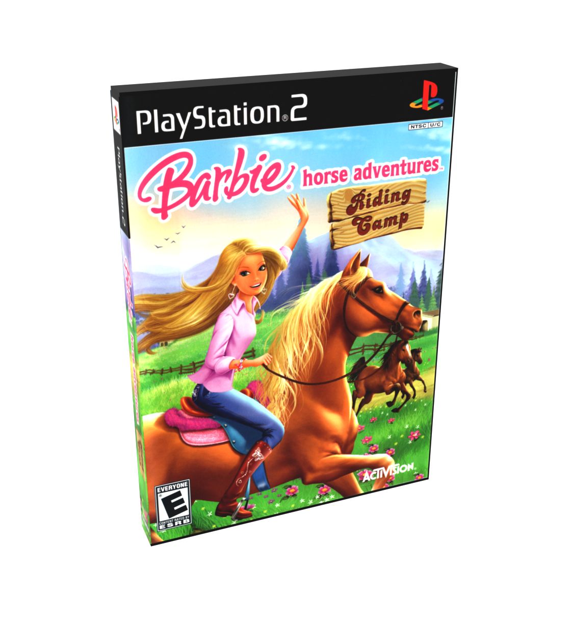 Barbie Horse Adventures Riding Camp | NTSC | Playstation 2 | PS2 | En | Reproduction Case and Booklet - NO GAME
